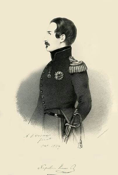 Napoleon Louis Bonaparte, 1839. Creator: Alfred d Orsay
