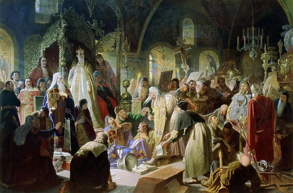 Old Believer Priest Nikita Pustosviat. Dispute on the Confession of Faith, 1880-1881
