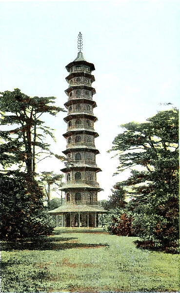 The Pagoda, Kew Gardens, Richmond upon Thames, London, 20th Century