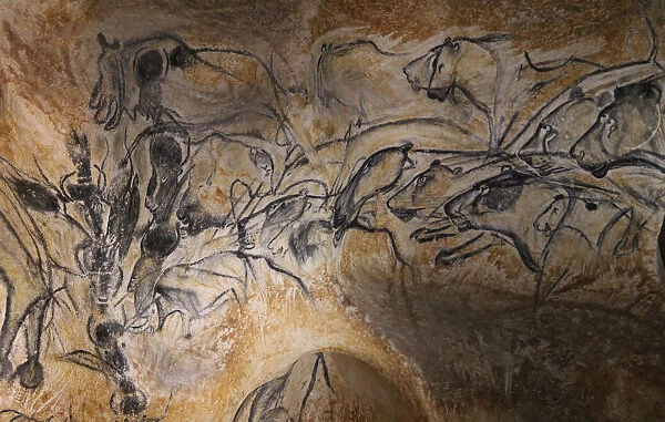 Painting in the Chauvet cave, 32, 000-30, 000 BC