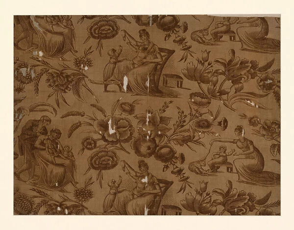 Panel (Furnishing Fabric), England, 1801  /  25. Creator: Unknown