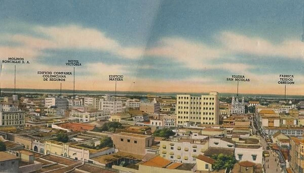 Panorama of Barranquilla (Central Sector), c1940s
