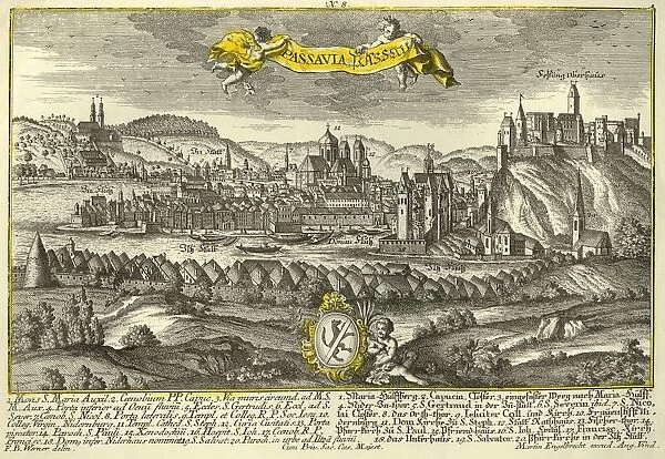 Passau, c1740. Creator: Johann Georg Ringlin