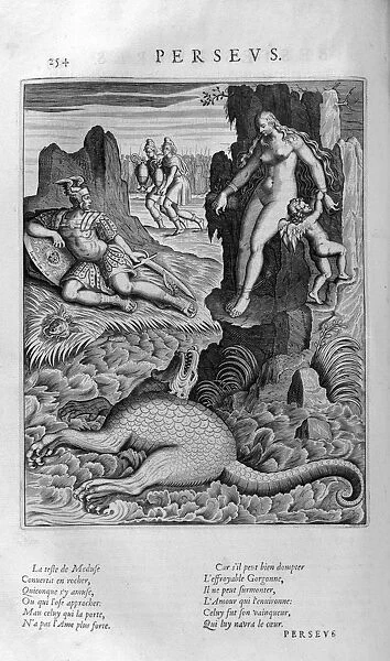 Perseus rescuing Andromeda, 1615. Artist: Leonard Gaultier