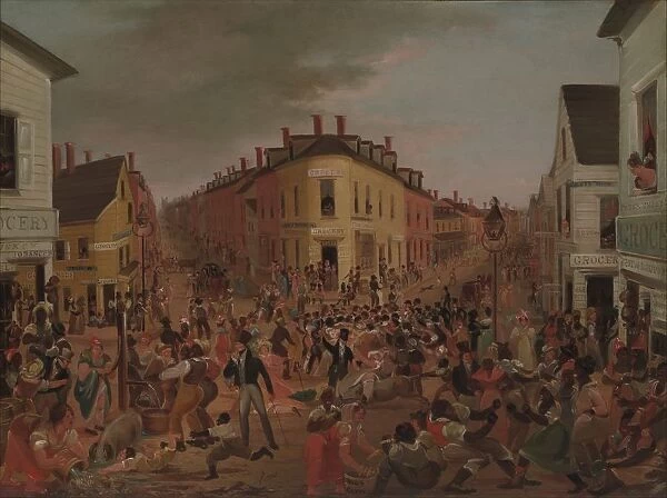 The Five Points, ca. 1827?. Creator: Unknown