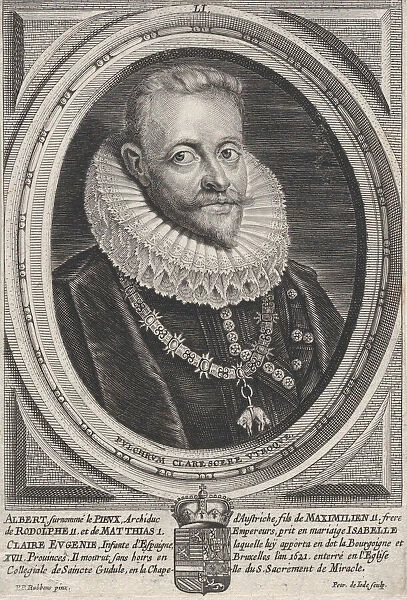 Portrait of Albert VII, Archduke of Austria, ca. 1650. Creator: Pieter de Jode II