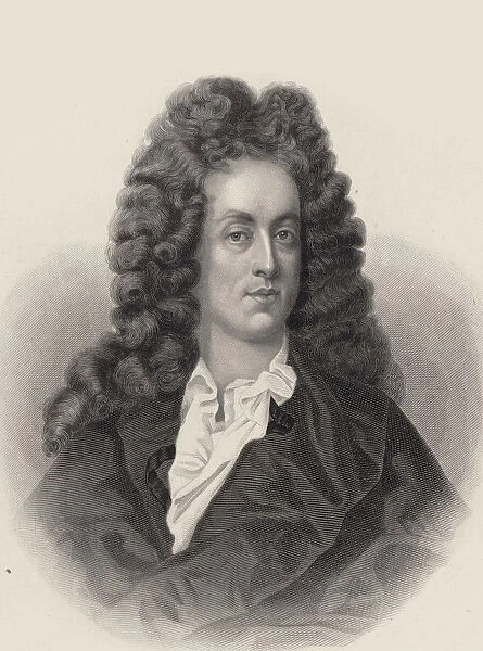 Portrait of the composer Henry Purcell (1659-1695). Creator: Anonymous