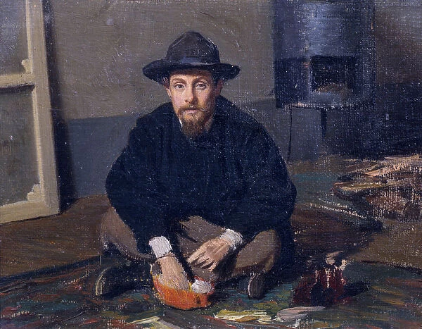 Portrait of Diego Martelli, 1865-1870