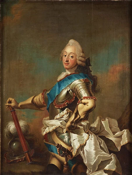 Portrait of Frederik V of Denmark (1723-1766), Mid of the 18th cen