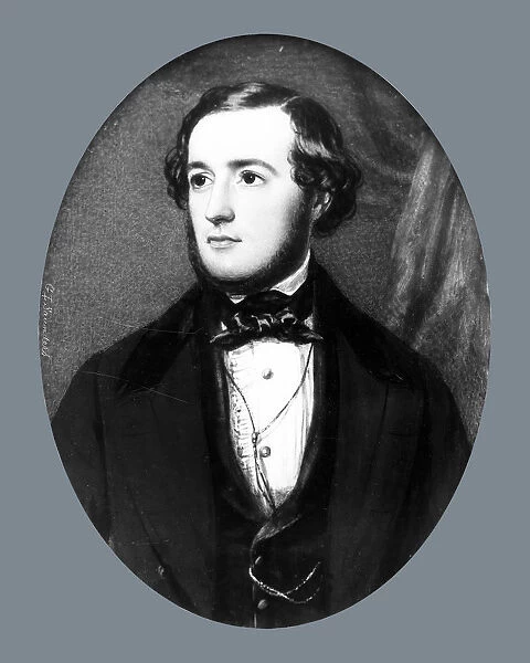 Portrait of a Gentleman, ca. 1845-1850. Creator: George Lethbridge Saunders