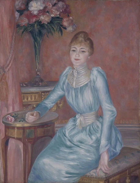 Portrait of Madame de Bonnieres (Henriette Arnaud-Gentil, Grafin de Bonnieres). Artist: Renoir, Pierre Auguste (1841-1919)