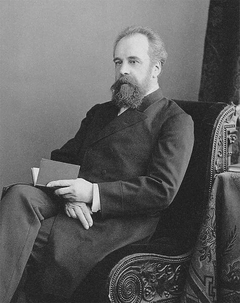 Portrait of Sergei Mikhailovich Tretyakov (1834-1892), 1881