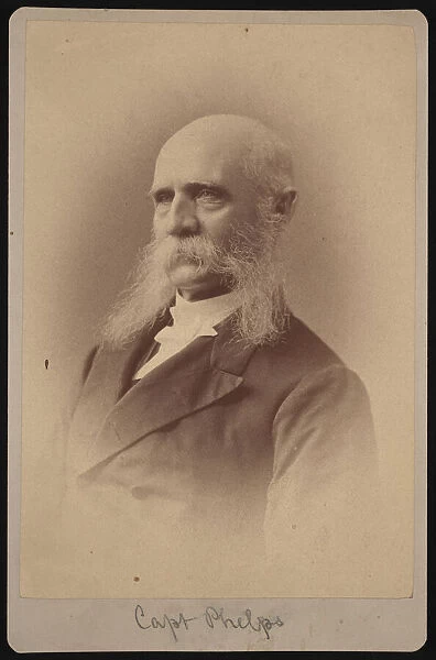 Portrait of Seth Ledyard Phelps (1824-1885), 1878. Creator: Samuel Montague Fassett
