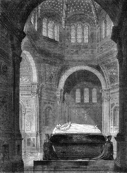 Prince Alberts tomb, Frogmore, Windsor Castle, Berkshire, 1873