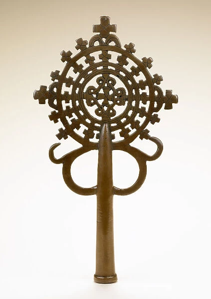Processional cross, 15th century. Creator: Unknown