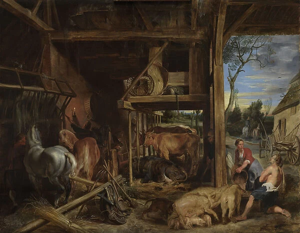 The prodigal son, 1618. Creator: Rubens, Pieter Paul (1577-1640)