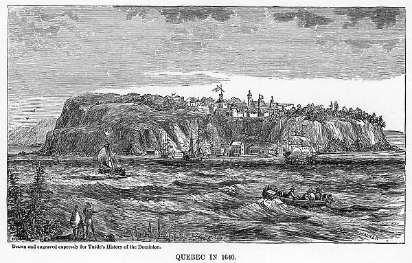 Quebec in 1640, (1877)