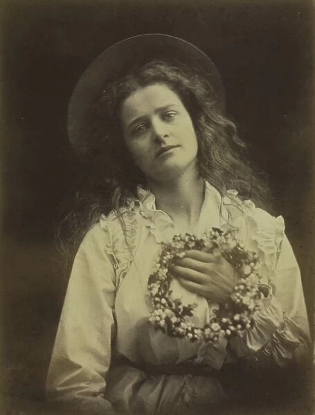 Queen of the May, 1875. Creator: Julia Margaret Cameron (British, 1815-1879)