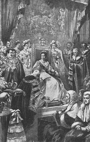 Queen Victorias First Parliament: The Opening Ceremony, November 20, 1837, (1901)