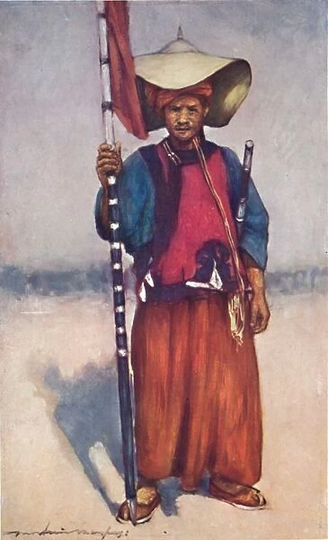 A Retainer of the Shan Chiefs, 1903. Artist: Mortimer L Menpes