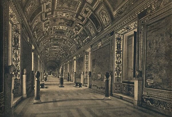Roma - Vatican Palace - Gallery of Geographical Maps, 1910