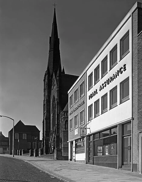 The Royal Insurance Building in Moorgate, Rotherham, South Yorkshire, 20 July 1962 Artist
