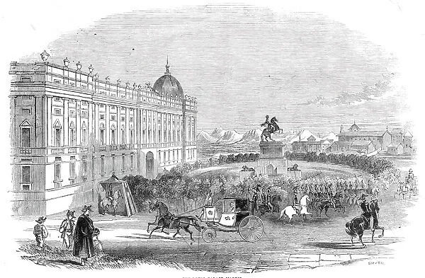 The Royal Palace, Madrid, 1845. Creator: Unknown
