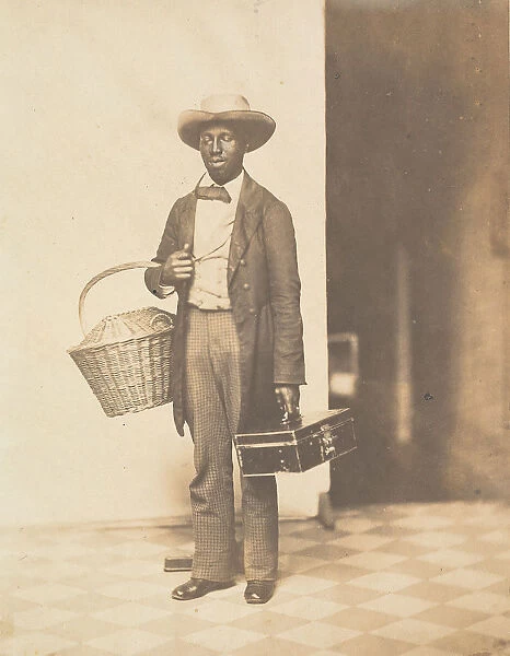 Sam (Campus Vendor, from a Yale Class Abum), ca. 1858. Creator: George K. Warren