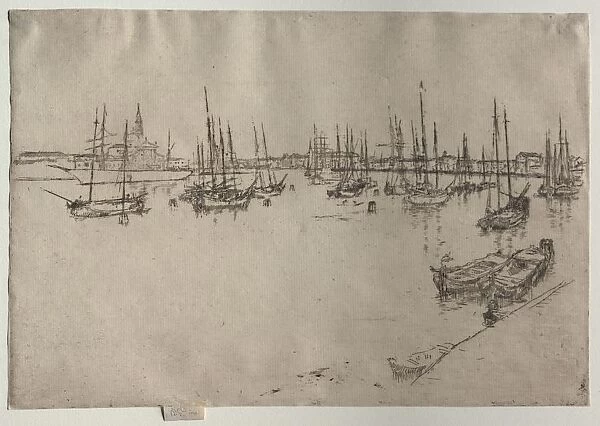 San Giorgio, Venice, 1886. Creator: James McNeill Whistler (American, 1834-1903)