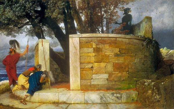 The Sanctuary of Hercules, 1884. Creator: Arnold Bocklin