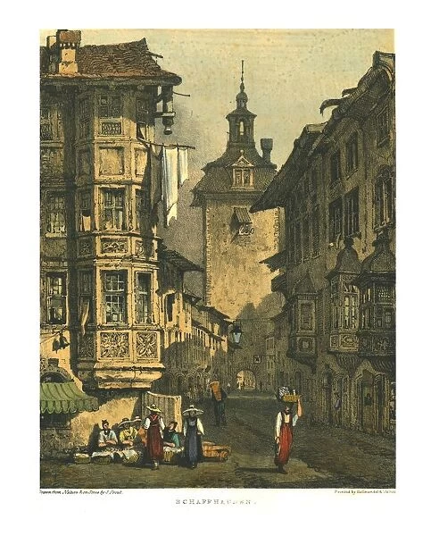 Schaffhausen, early 19th century. Creator: Samuel Prout