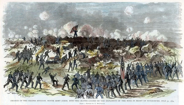 Siege of Petersburg, Virginia, American Civil War, 30 July 1864