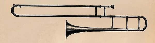 Slide Trombone, 1895. Creator: Unknown