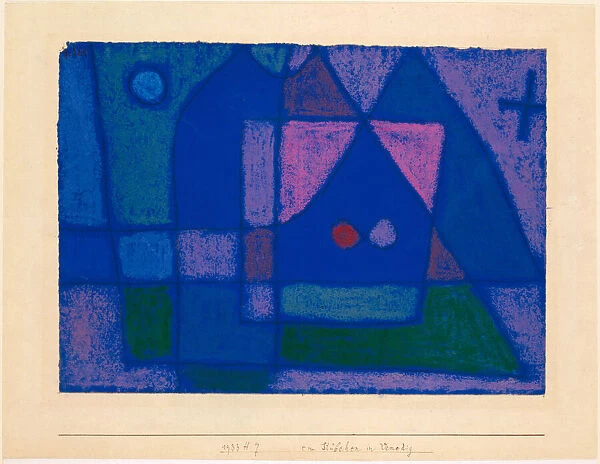 A small room in Venice, 1933. Creator: Klee, Paul (1879-1940)