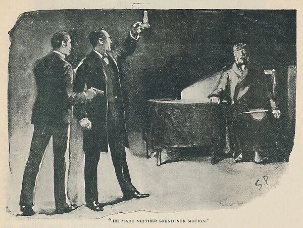 He Made Neither Sound Nor Motion, 1892. Artist: Sidney E Paget
