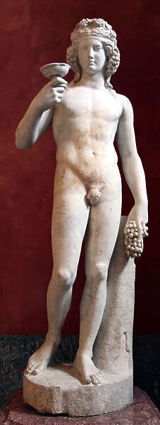 Statue of Dionysus, God of Wine and patron of wine making