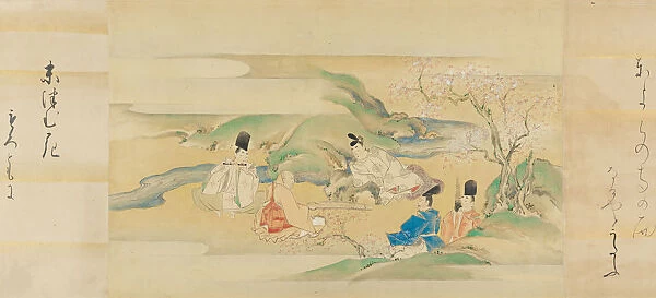 The Tale of Genji (Genji monogatari), 17th century. Creator: Kaiho Yusetsu