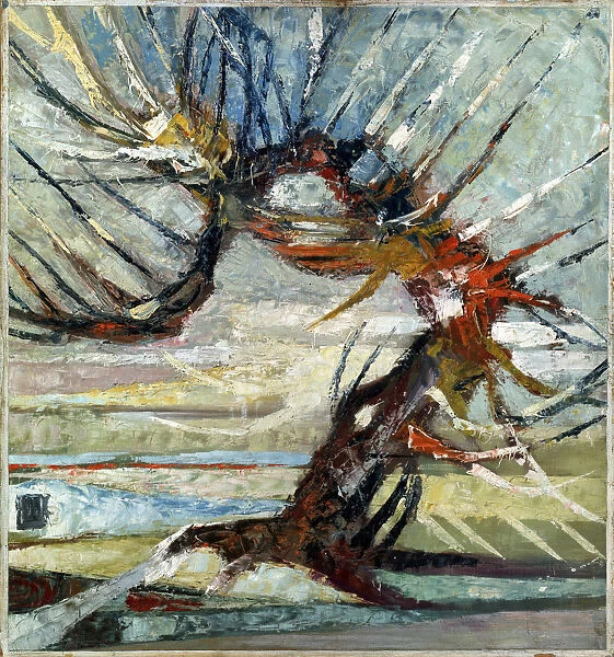 A Tree, early 20th century(?). Artist: Otto Mueller