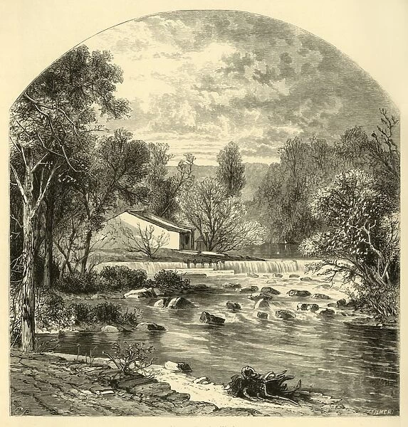 Upper Powder-Works, 1872. Creator: John Filmer