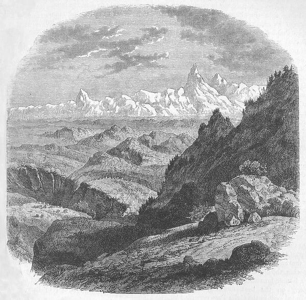 View of the Himalayan Range, c1880