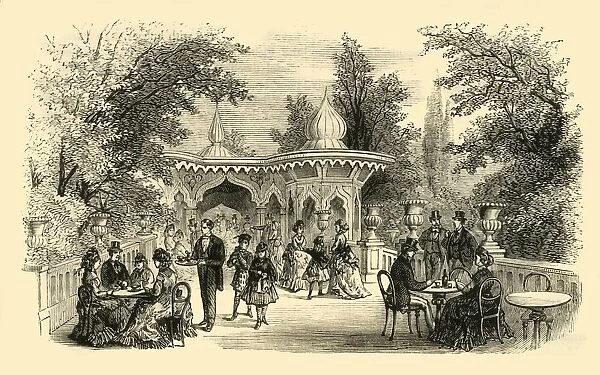 View in the Surrey Gardens, (c1878). Creator: Unknown
