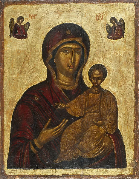 The Virgin Hodegetria, 1500s. Creator: Byzantine icon