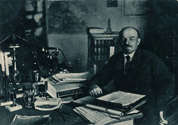 Vladimir Ilich Lenin, Russian Bolshevik leader, Moscow, Russia, 7th October, 1922
