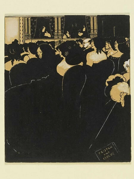 The Wagnerites, 1894. Creator: Beardsley, Aubrey