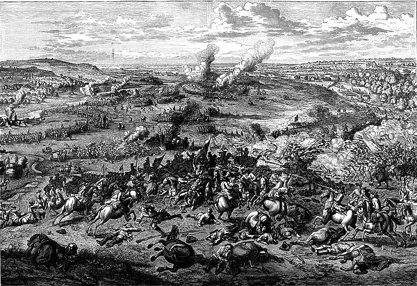 War of the Spanish Succession: Battle of Blenheim, Bavaria, 3 August 1704