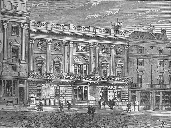 Whites Club, Westminster, London, c1875 (1878)