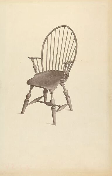 Windsor Chair, c. 1937. Creator: Ray Holden