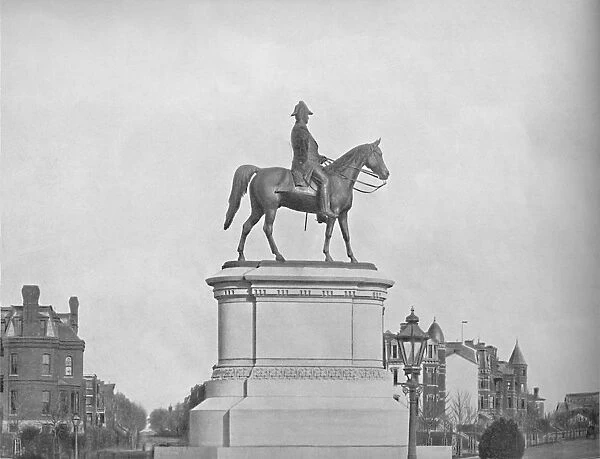 Winfield Scott Statue, Washington, D. C. c1897. Creator: Unknown