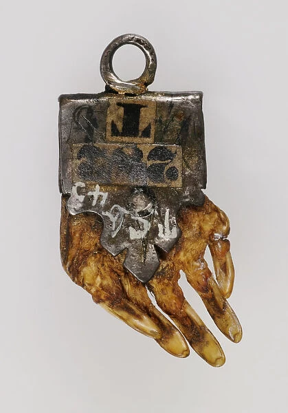 Witch moles paw (Mole Amulet), 18th century. Artist: Anonymous