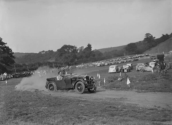 Wolseley Hornet McEvoy Special competing in the MG Car Club Rushmere Hillclimb, Shropshire, 1935